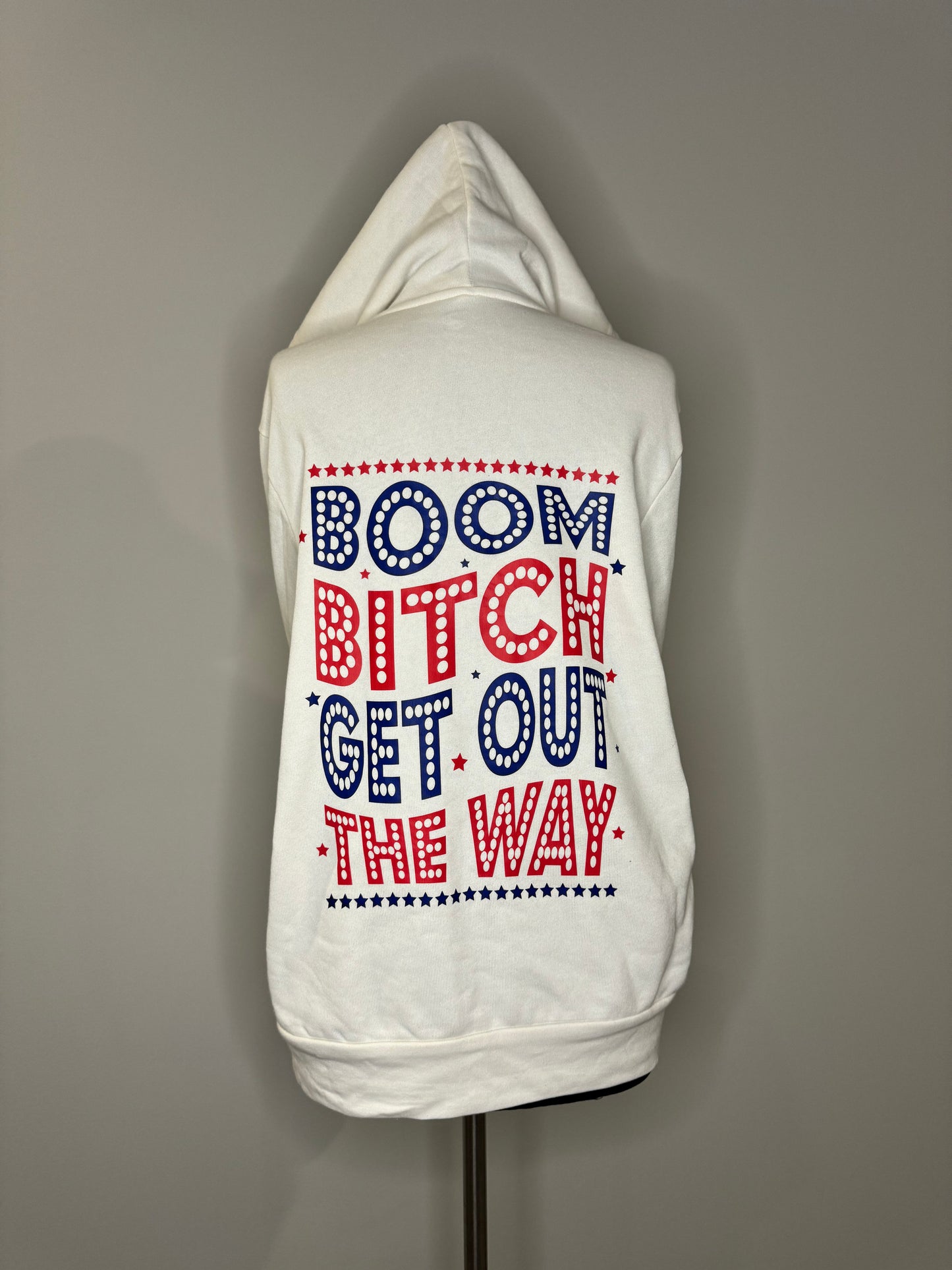 Boom Bitch Full-Zip Hoodie